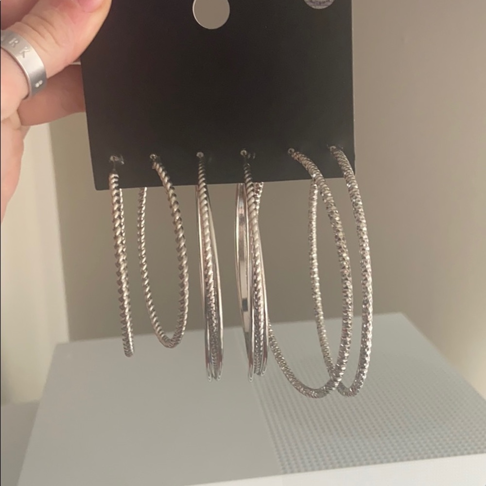 Hoop earrings